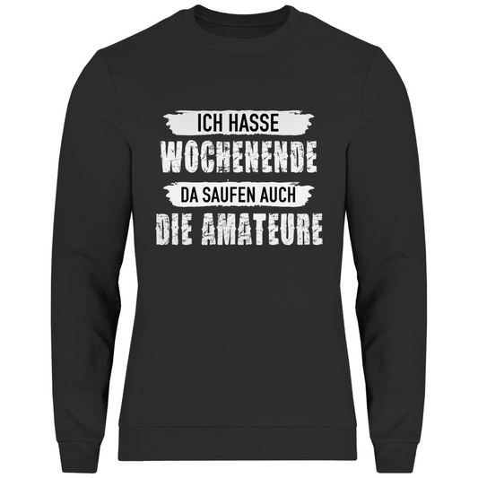 Herren Sweatshirt Wochenende