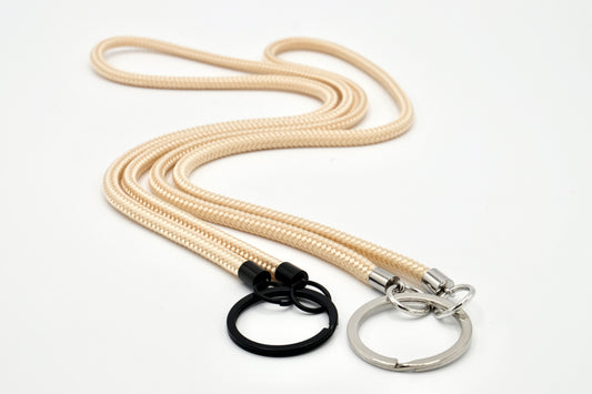 Schlüsselband Hellgold