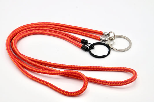 Schlüsselband Orange/Rot