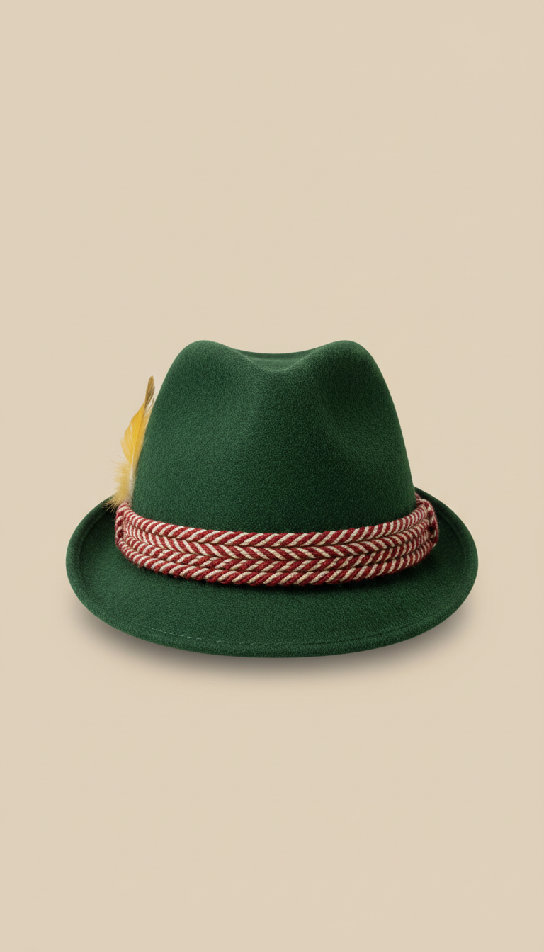 Bayerischer Filzhut Herren Banddetail