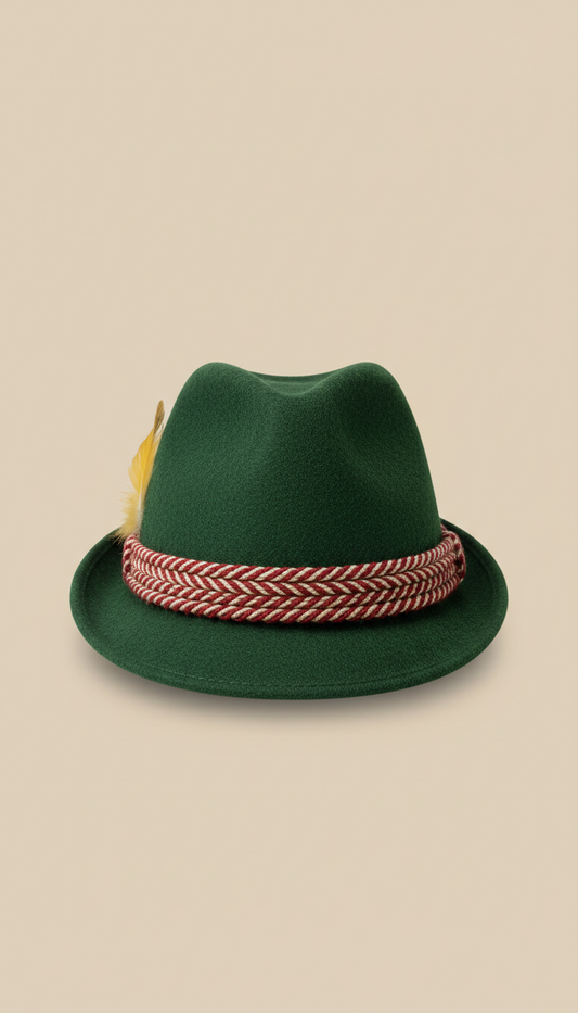 Bayerischer Filzhut Herren Banddetail