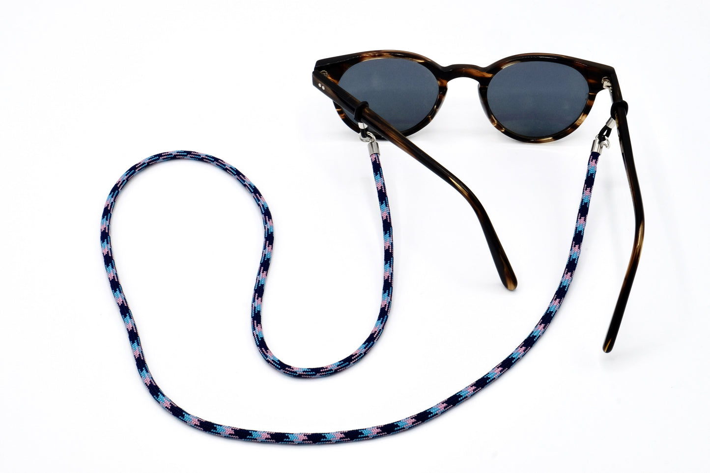 Brillenband 3,8mm Blau Rosa