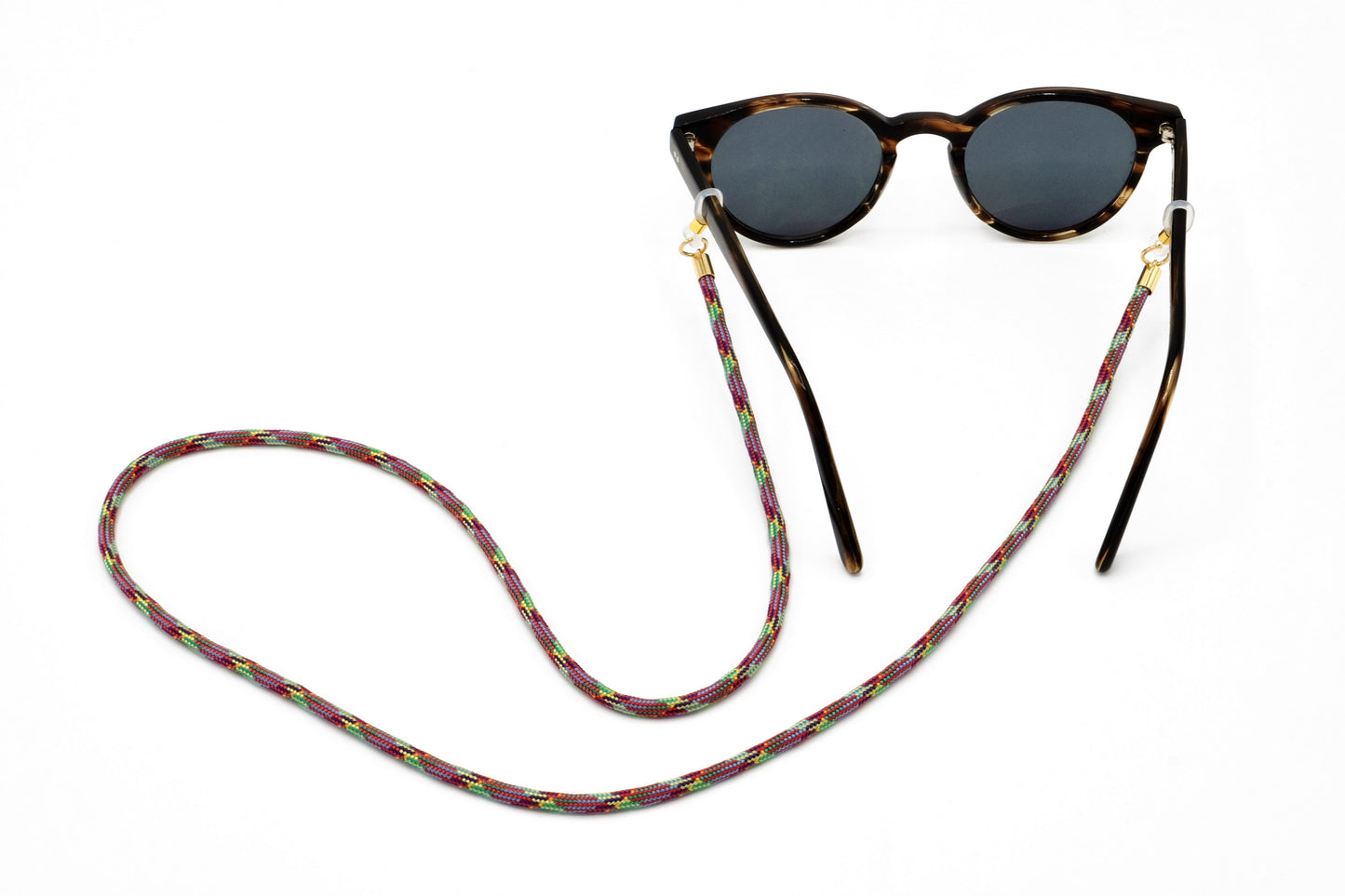 Brillenband 3,8mm Rot Bunt