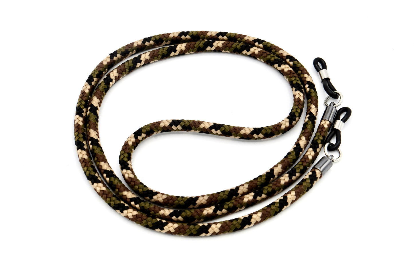 Brillenband 4mm Camouflage Beige