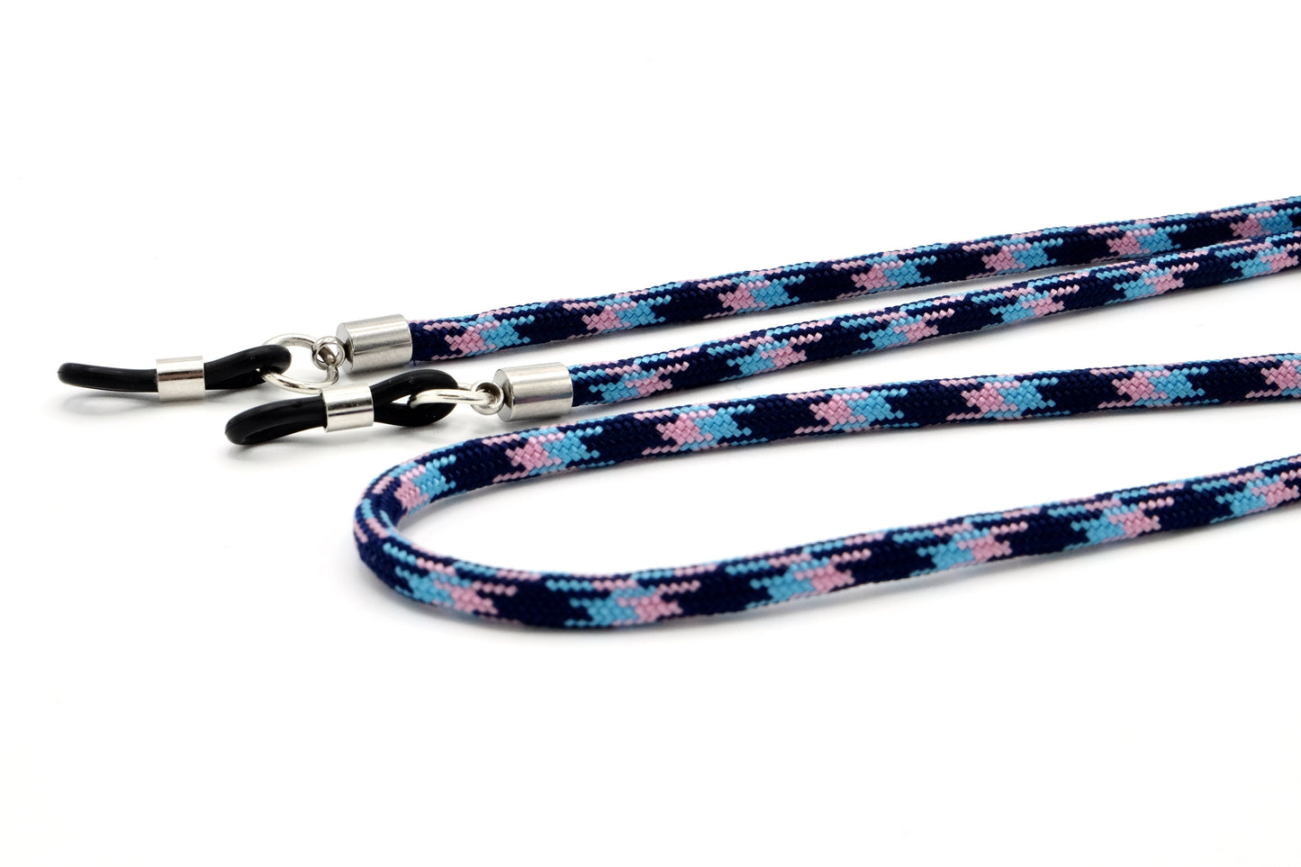 Brillenband 3,8mm Blau Rosa