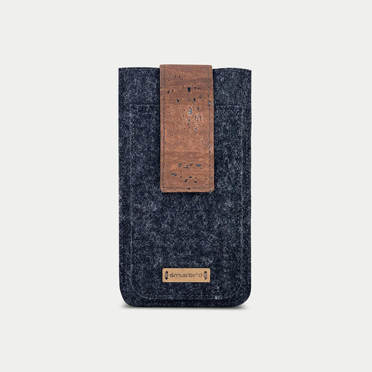 Gürteltasche iPhone 16 Pro Max | Magnetverschluss & Kartenfach | anthrazit | CLIP