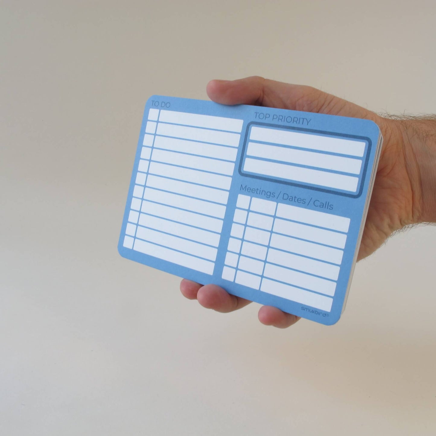 Notizzettel Karten "ToDo" | 50er Nachfüllpack aus Recyclingpapier