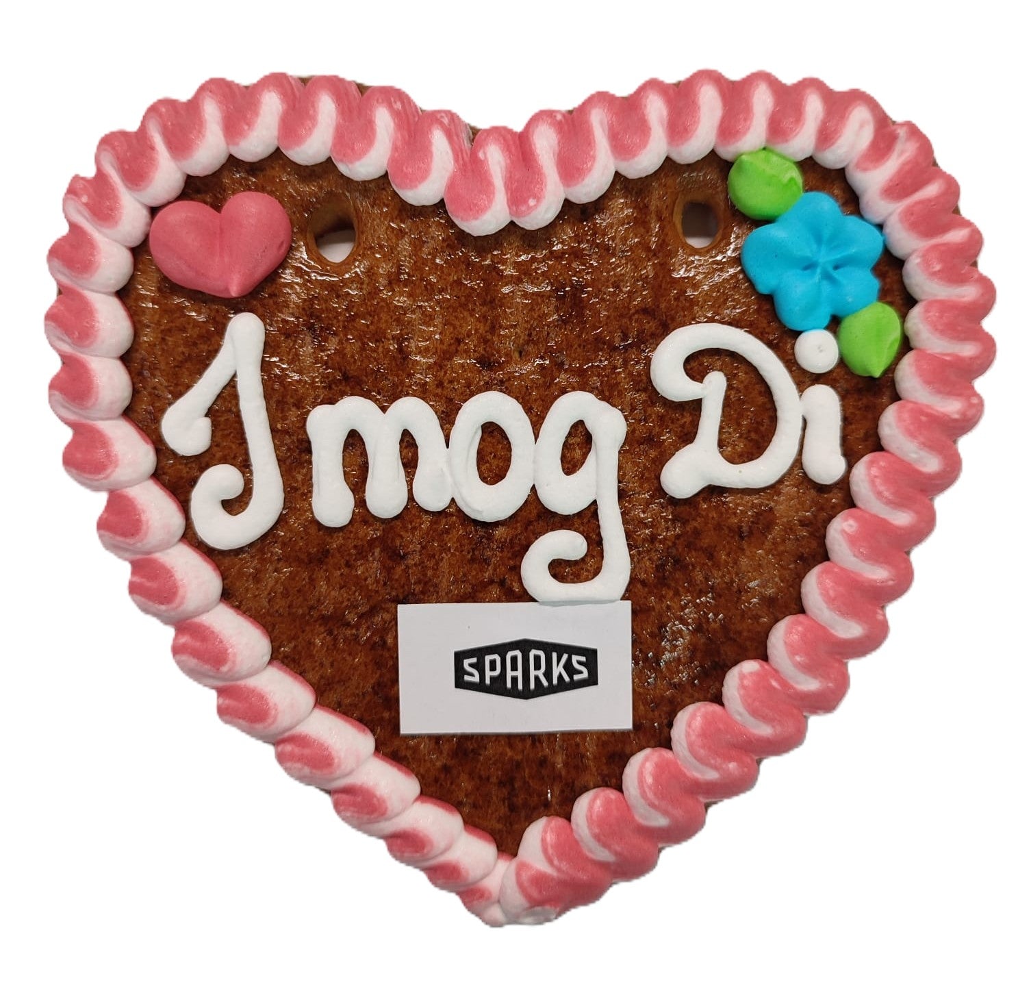 Lebkuchenherzen 13 cm mit Logo | Lebkuchenherzen-Fabrik - Lebkuchenherzen-Fabrik