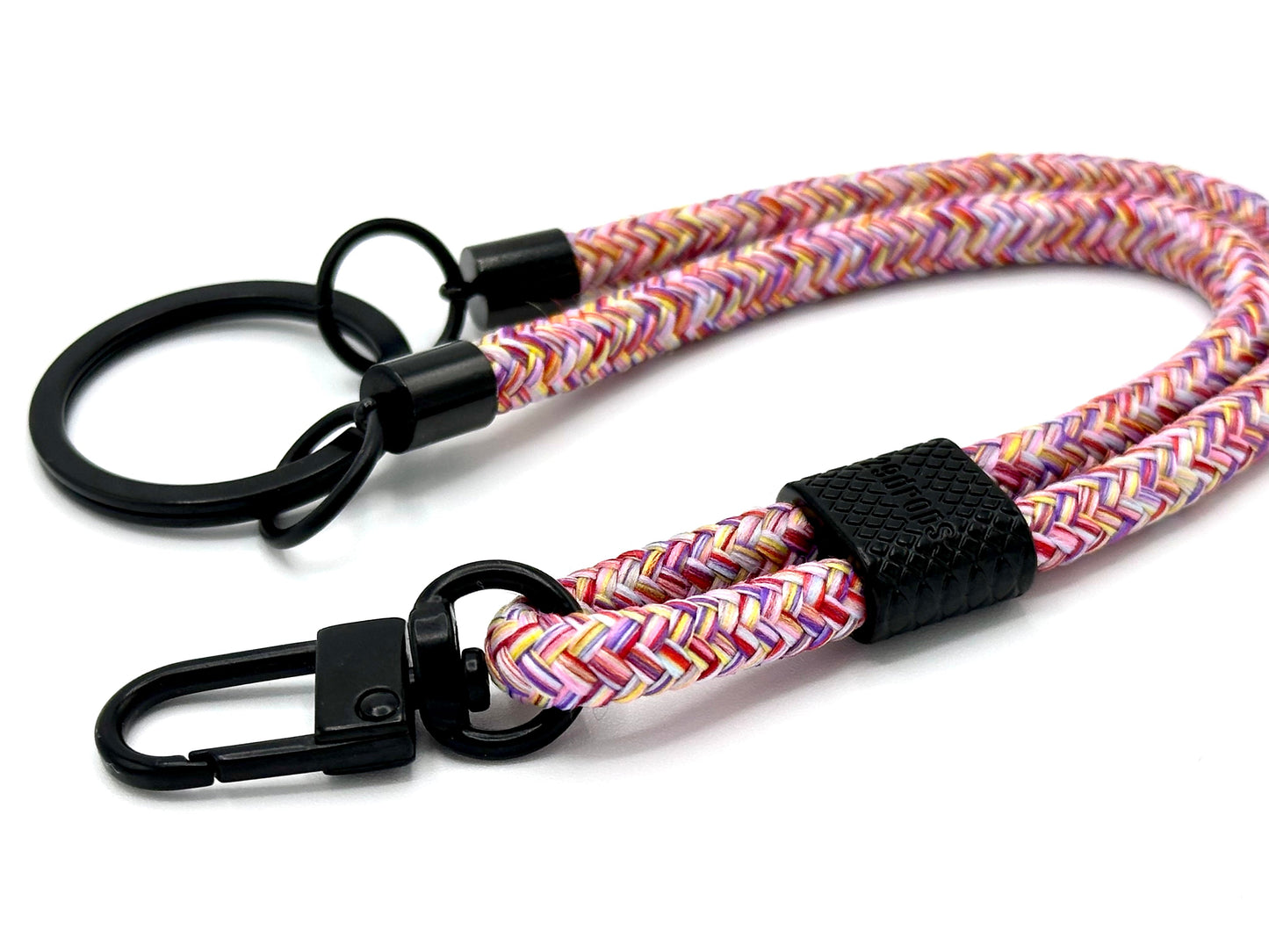 Keychains with carabiner, colorful