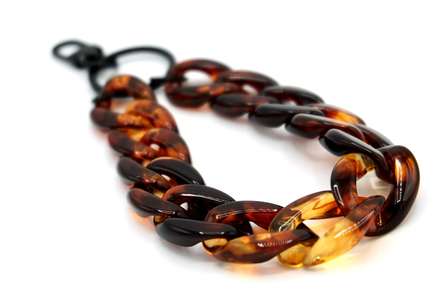 Schlüsselanhänger mit Karabiner Havanna