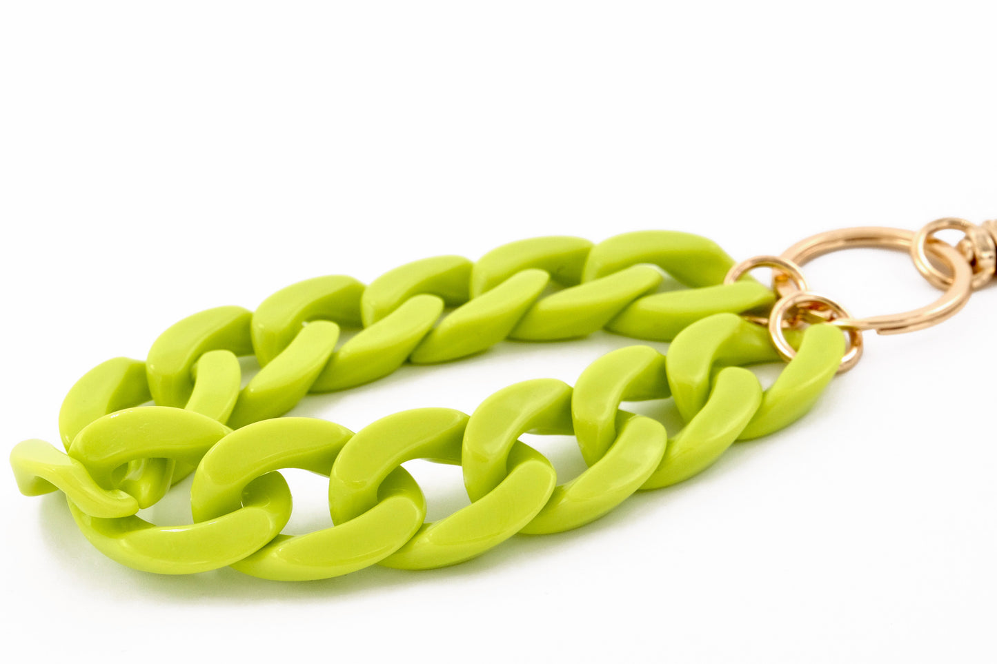 Schlüsselanhänger mit Karabiner Limone