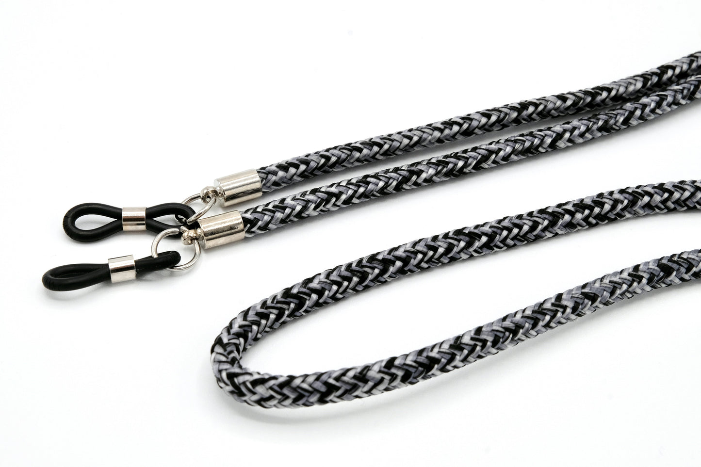 Brillenband 4mm Grau Meliert