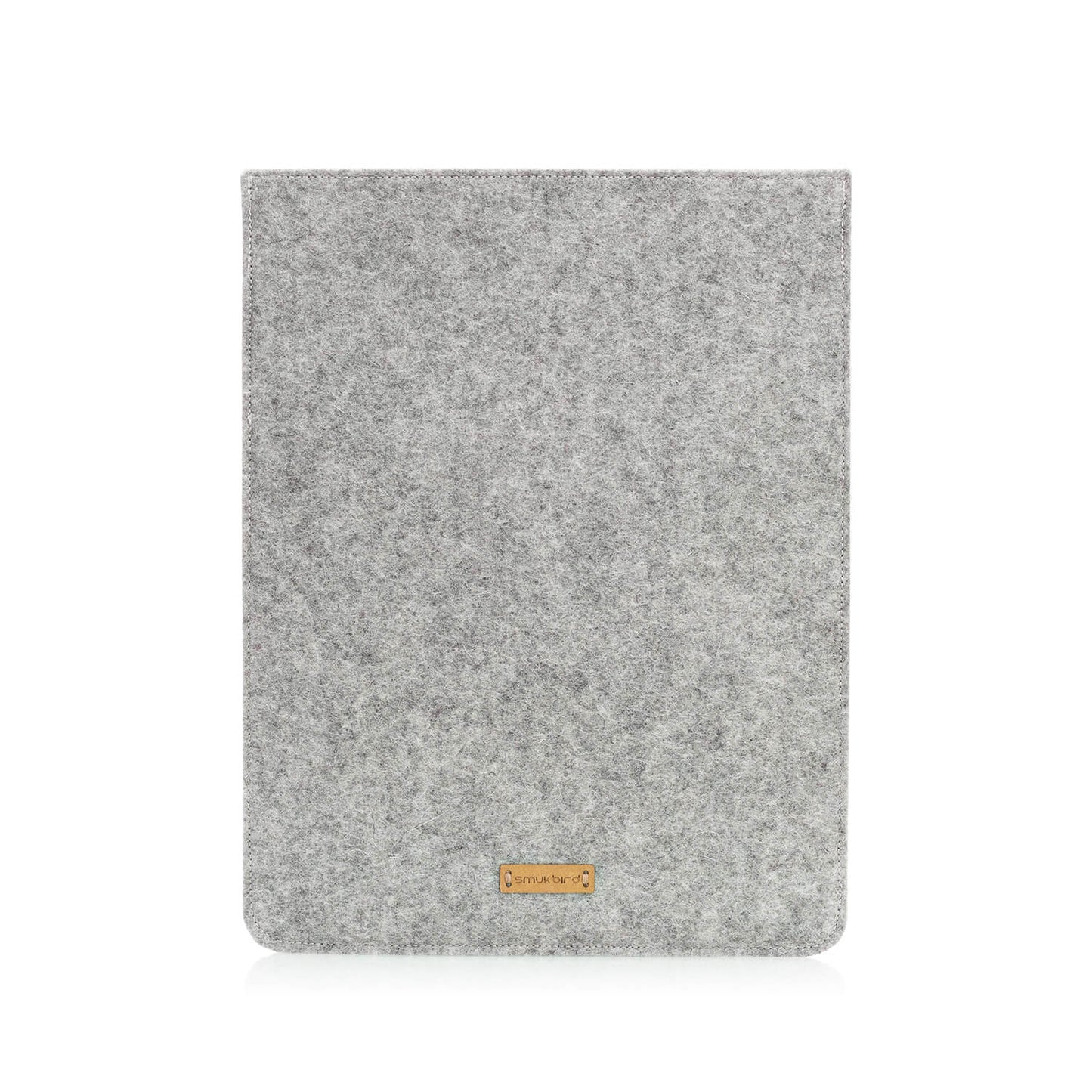 Custom-made E-Ink tablet case | made of felt and organic cotton | light grey - Colorful | Model "LET"