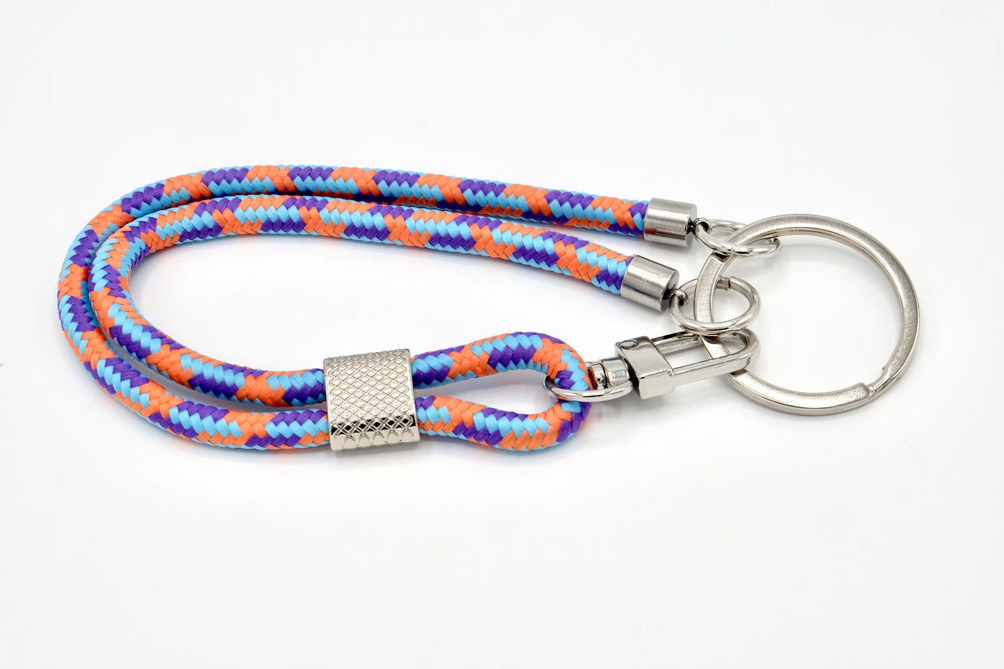 Schlüsselanhänger mit Karabiner Coral Mix