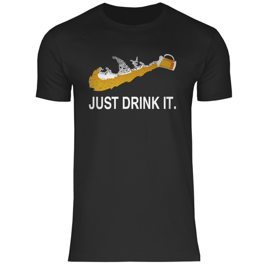 Herren T-Shirt Just Drink