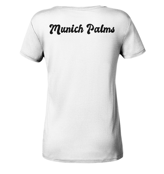 Munich Palms  - Ladies V-Neck Shirt