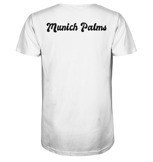 Munich Palms  - V-Neck Shirt