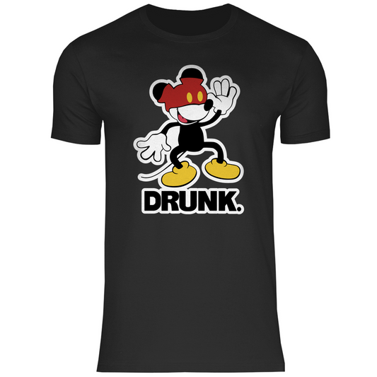 Herren T-Shirt Drunk