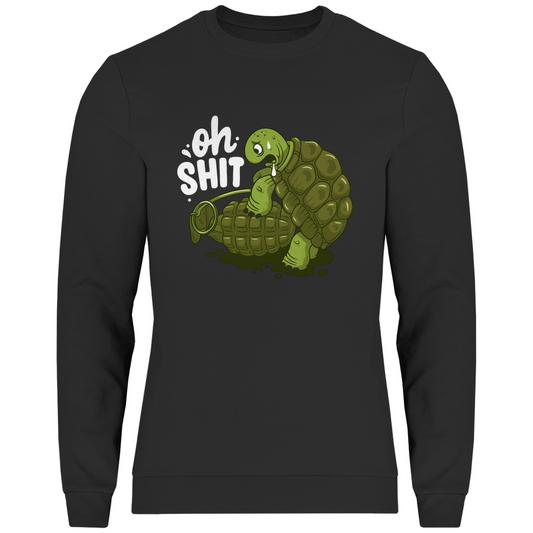 Herren Sweatshirt Oh Shit