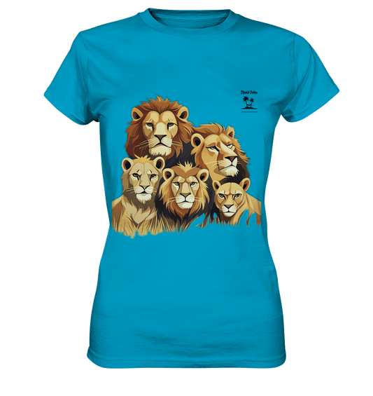 Design Munich Palms Löwenrudel - Ladies Premium Shirt - Online Kaufhaus München