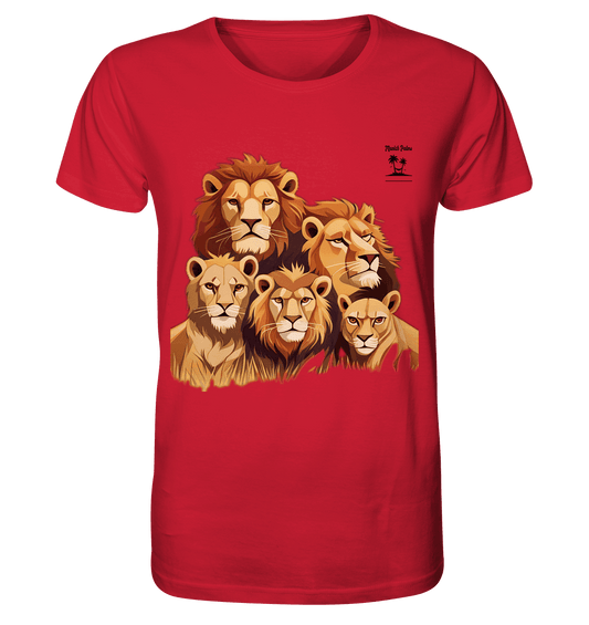 Design Munich Palms Löwenrudel - Organic Shirt - Online Kaufhaus München