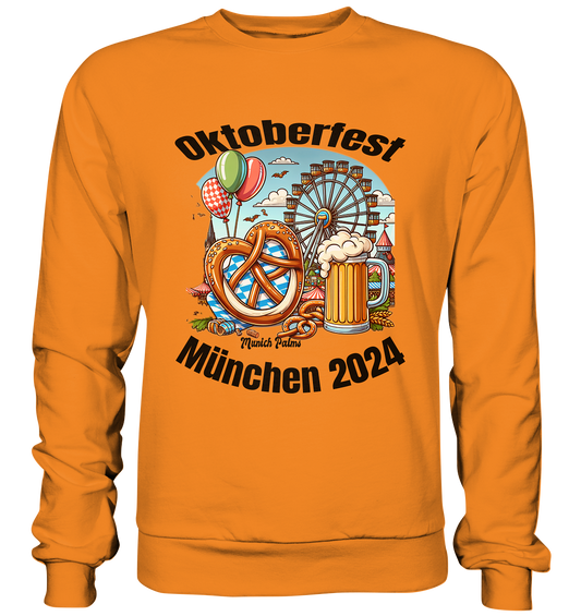 Oktoberfest  München 2024 lizensiert ,  Design Munich Palms  - Basic Sweatshirt