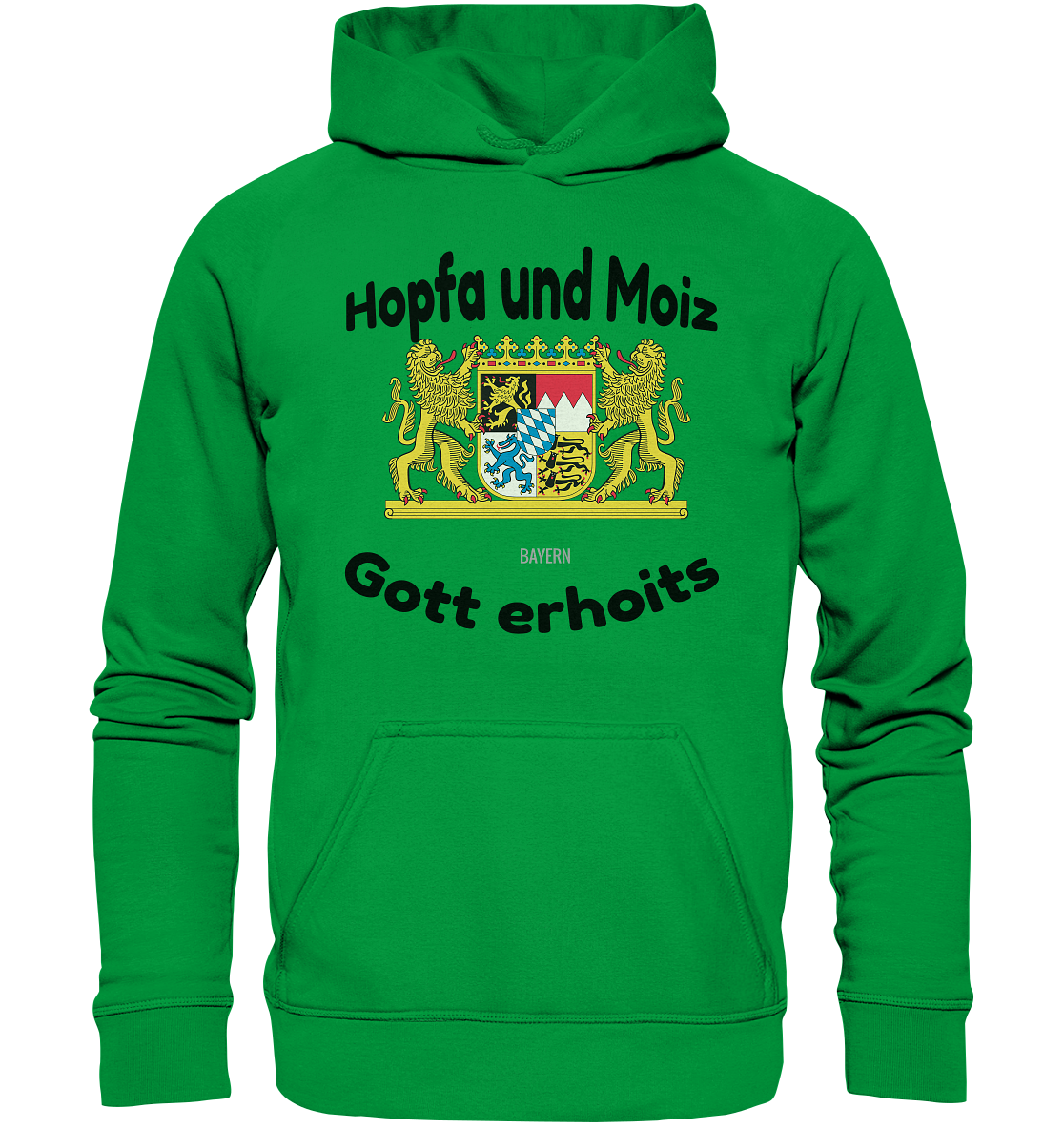 Hopfa and Moiz God erhoits - Basic Unisex Hoodie