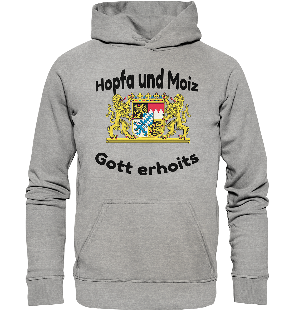 Hopfa and Moiz God erhoits - Basic Unisex Hoodie