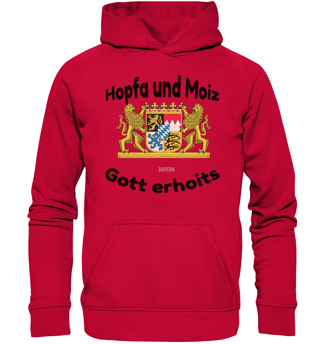 Hopfa and Moiz God erhoits - Basic Unisex Hoodie