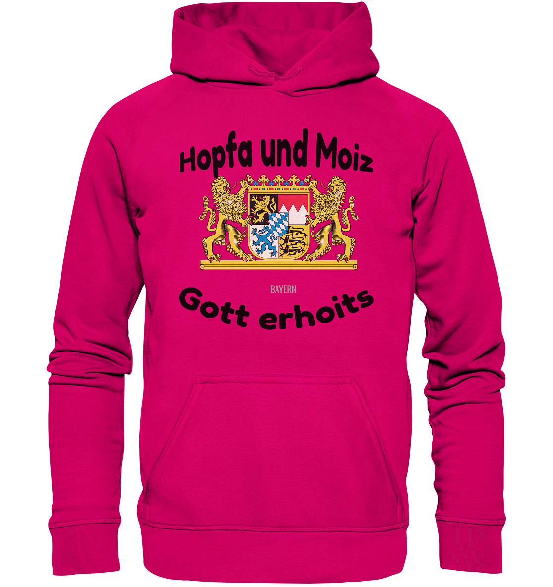 Hopfa and Moiz God erhoits - Basic Unisex Hoodie