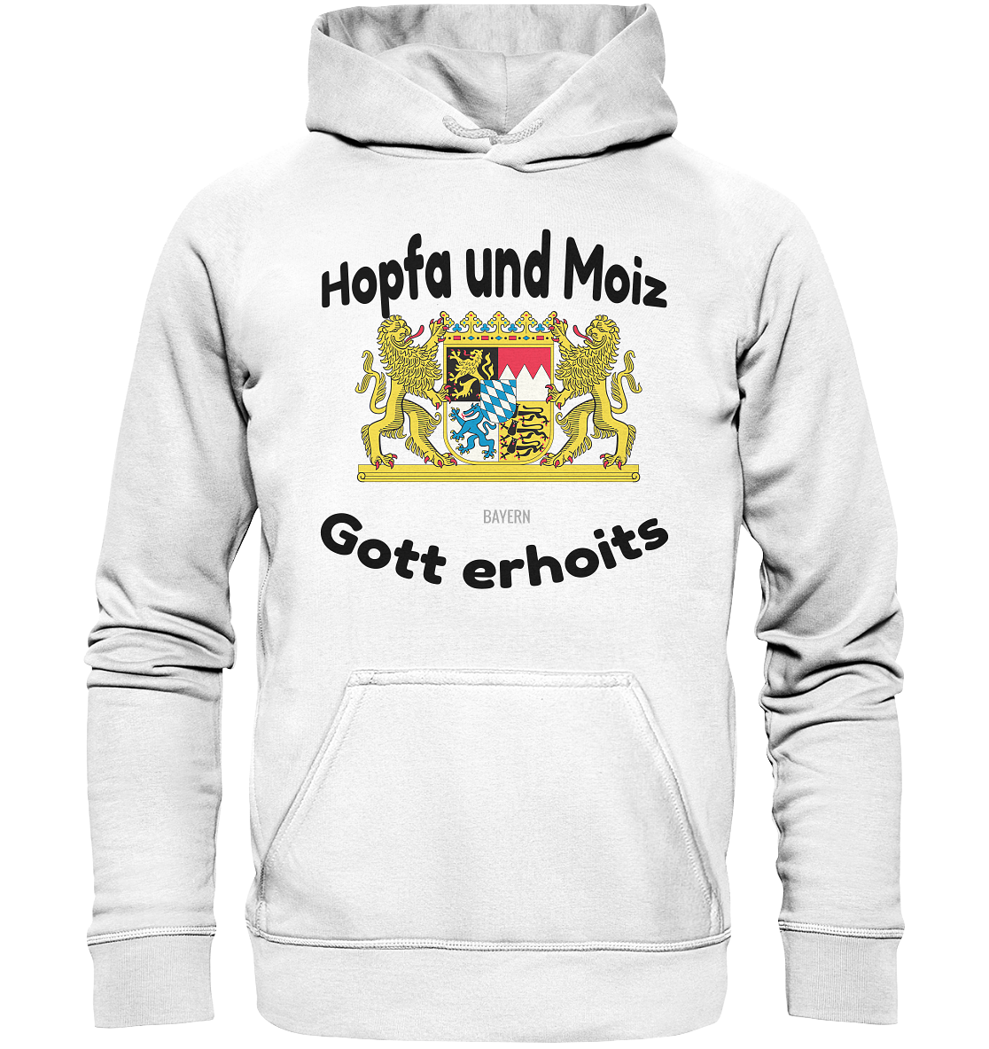 Hopfa and Moiz God erhoits - Basic Unisex Hoodie