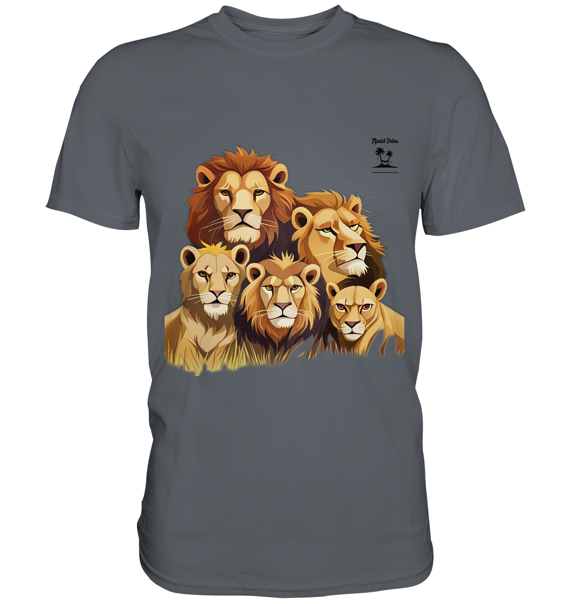 Design Munich Palms Lion Pride - Classic Shirt