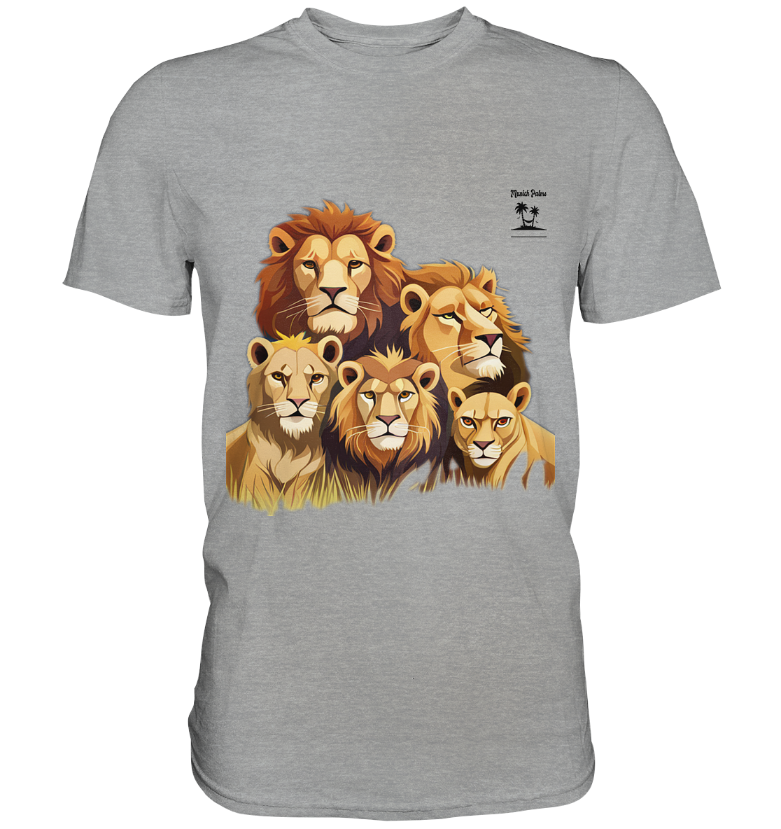 Design Munich Palms Lion Pride - Classic Shirt