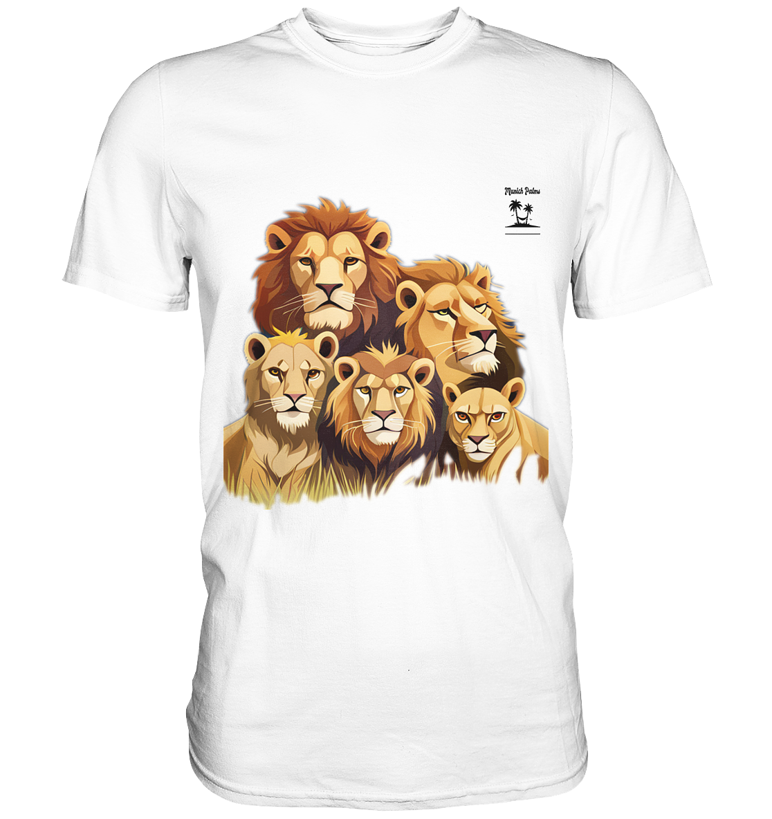 Design Munich Palms Lion Pride - Classic Shirt