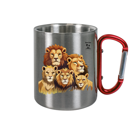 Design Munich Palms lion pride - stainless steel cup