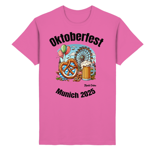 Oktoberfest Munich 2025 : Munich Palms Design - Heavy Cotton T-Shirt