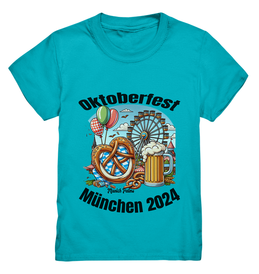 Oktoberfest Munich 2024 licensed, Design Munich Palms - Kids Premium Shirt