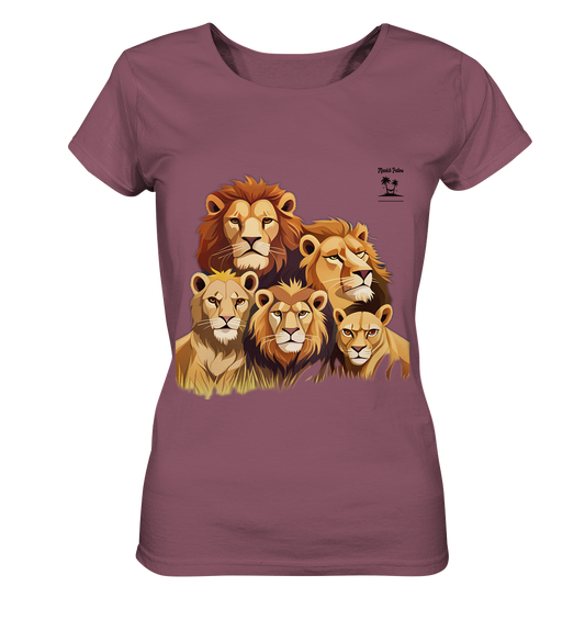 Design Munich Palms Lion Pride - Ladies Organic Shirt