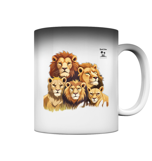 Design Munich Palms Lion Pride - Magic Mug