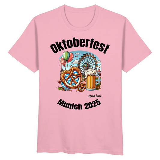 Oktoberfest Munich 2025 : Munich Palms Design - Organic Basic Shirt