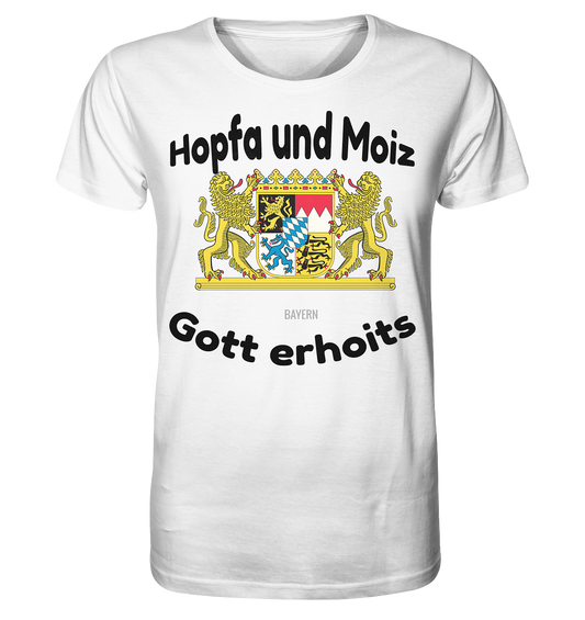 Hopfa and Moiz God erhoits - Organic Basic Shirt