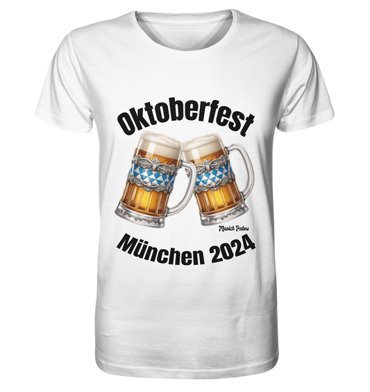 Beer mugs Oktoberfest Munich 2024 licensed DDesign Munich Palms - Organic Basic Shirt