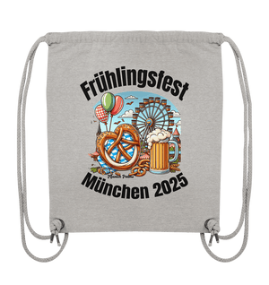 Frühlingsfest München 2025: Munich Palms Design - Organic Gym-Bag - Online Kaufhaus München