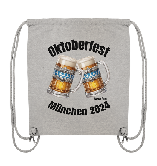 Maßkrüge Oktoberfest München 2024 lizensiert DDesign Munich Palms  - Organic Gym-Bag