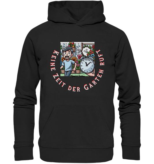 No time the garden is calling -Junge-Design by Munich Palms - Organic Hoodie