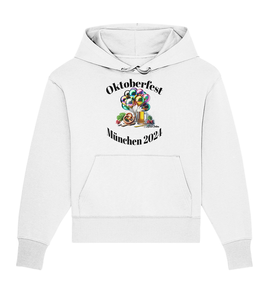 Luftballons Maßkrüge ,Brezn, Radi - Oktoberfest München 2024 - lizensiert Design Munich Palms    Kopie - Organic Oversize Hoodie