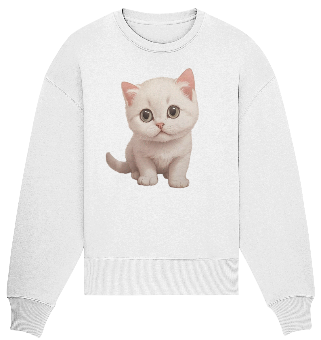 Kleine Katze - Design  Munich Palms - Organic Oversize Sweatshirt