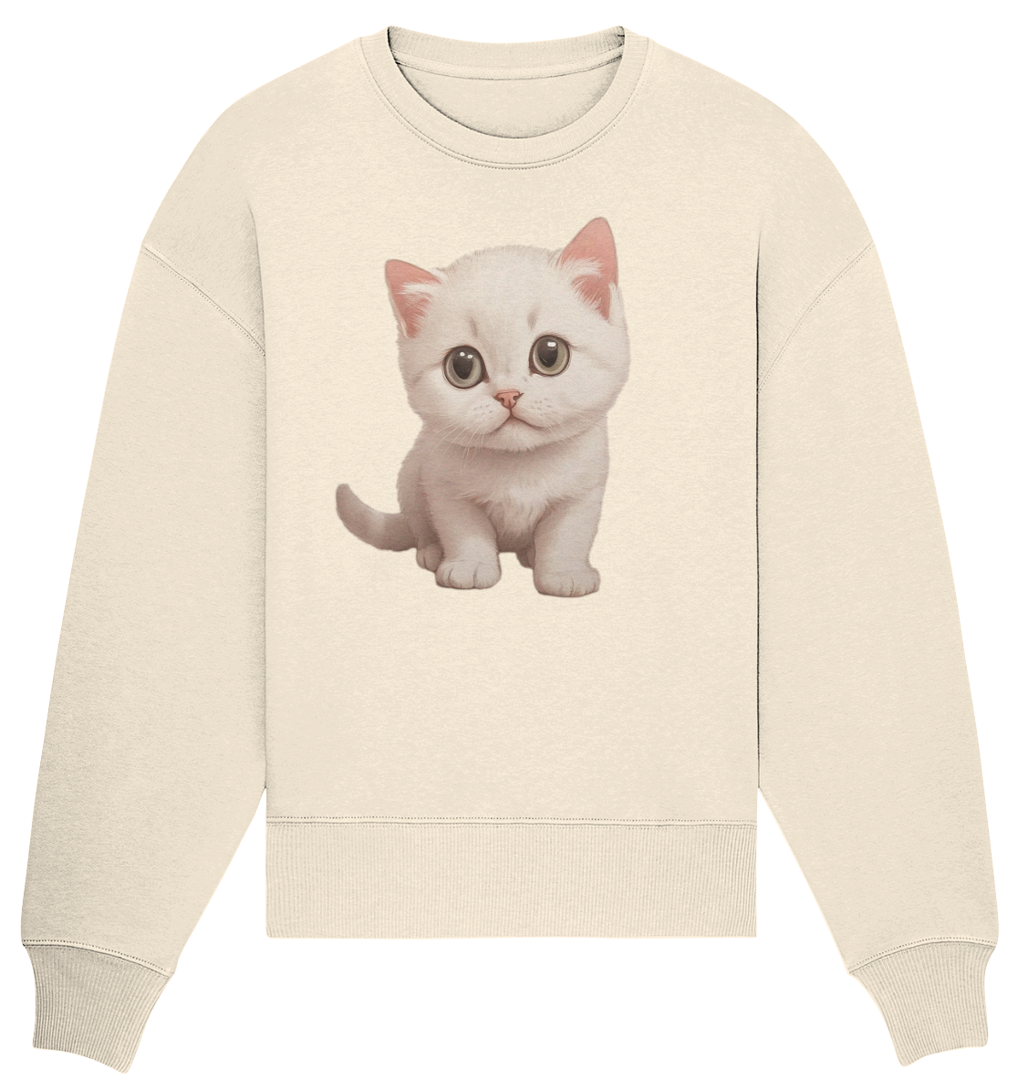 Kleine Katze - Design  Munich Palms - Organic Oversize Sweatshirt