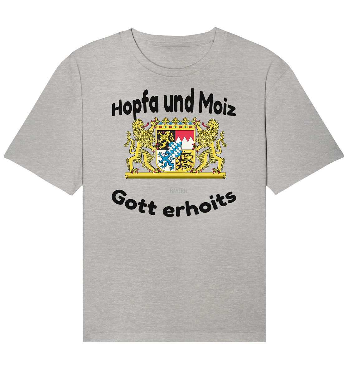 Hopfa e Moiz God erhoits - Camicia rilassata organica