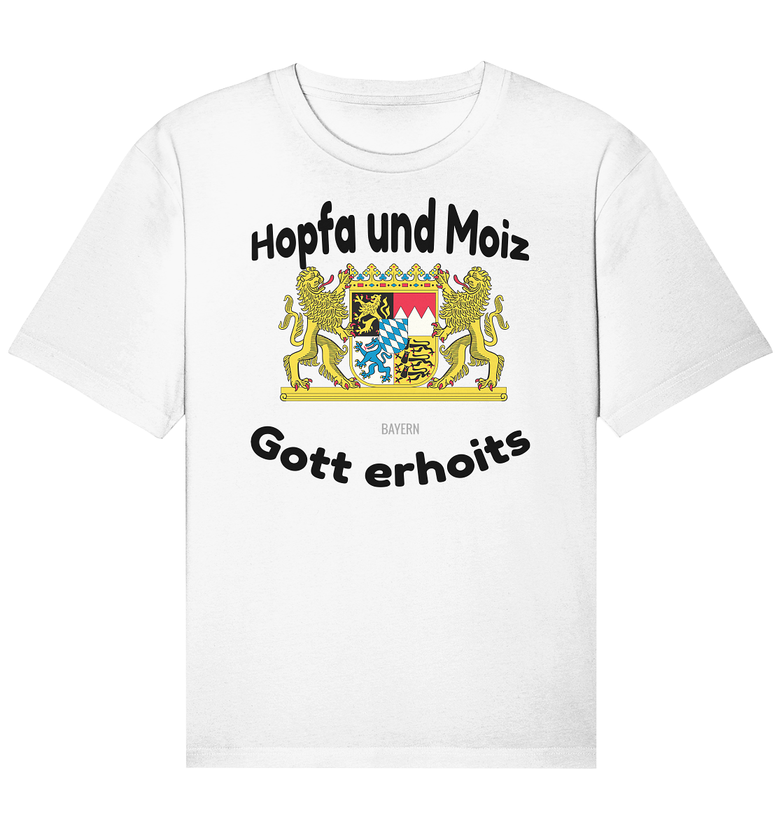 Hopfa e Moiz God erhoits - Camicia rilassata organica